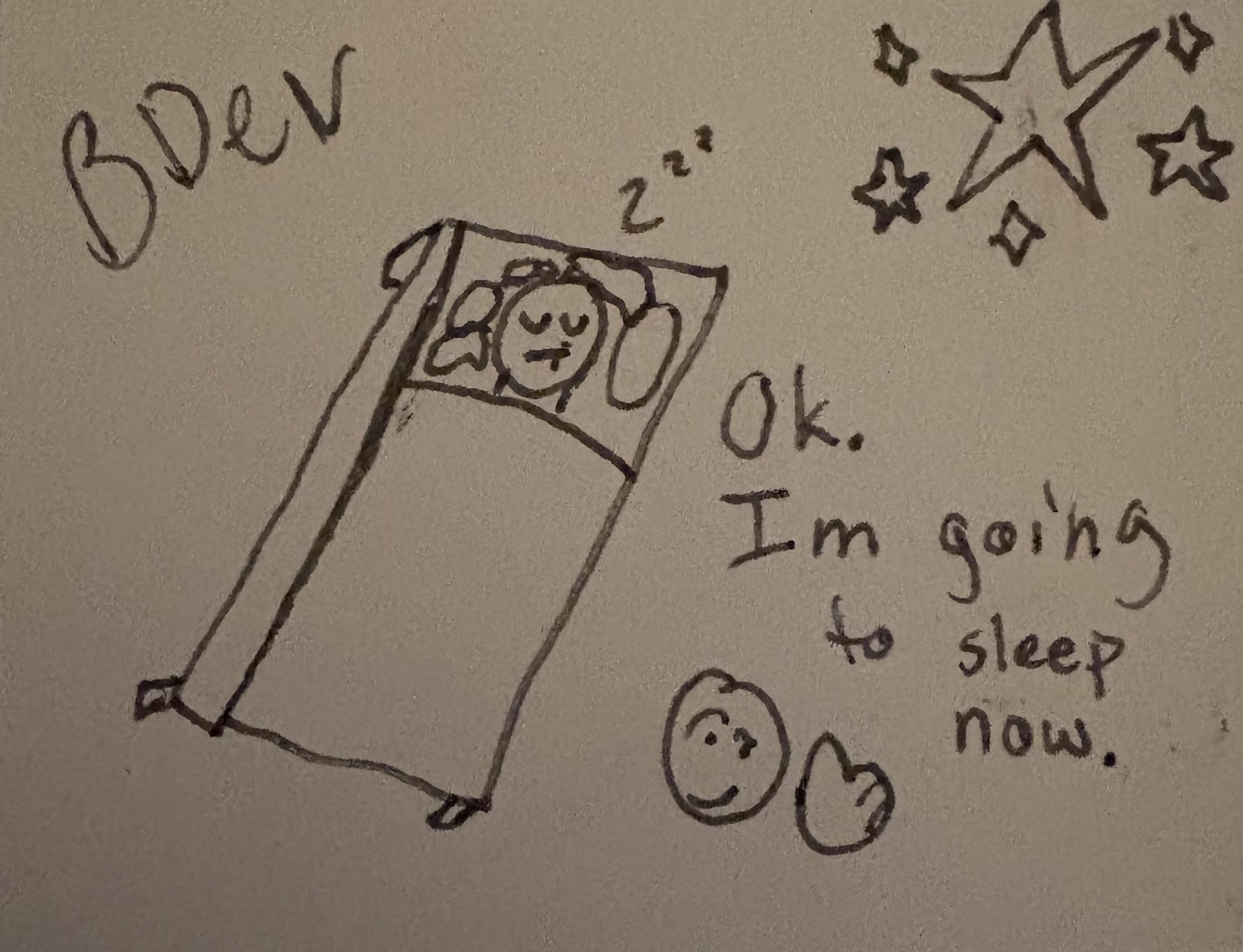 ok im going to sleep now. -BDev